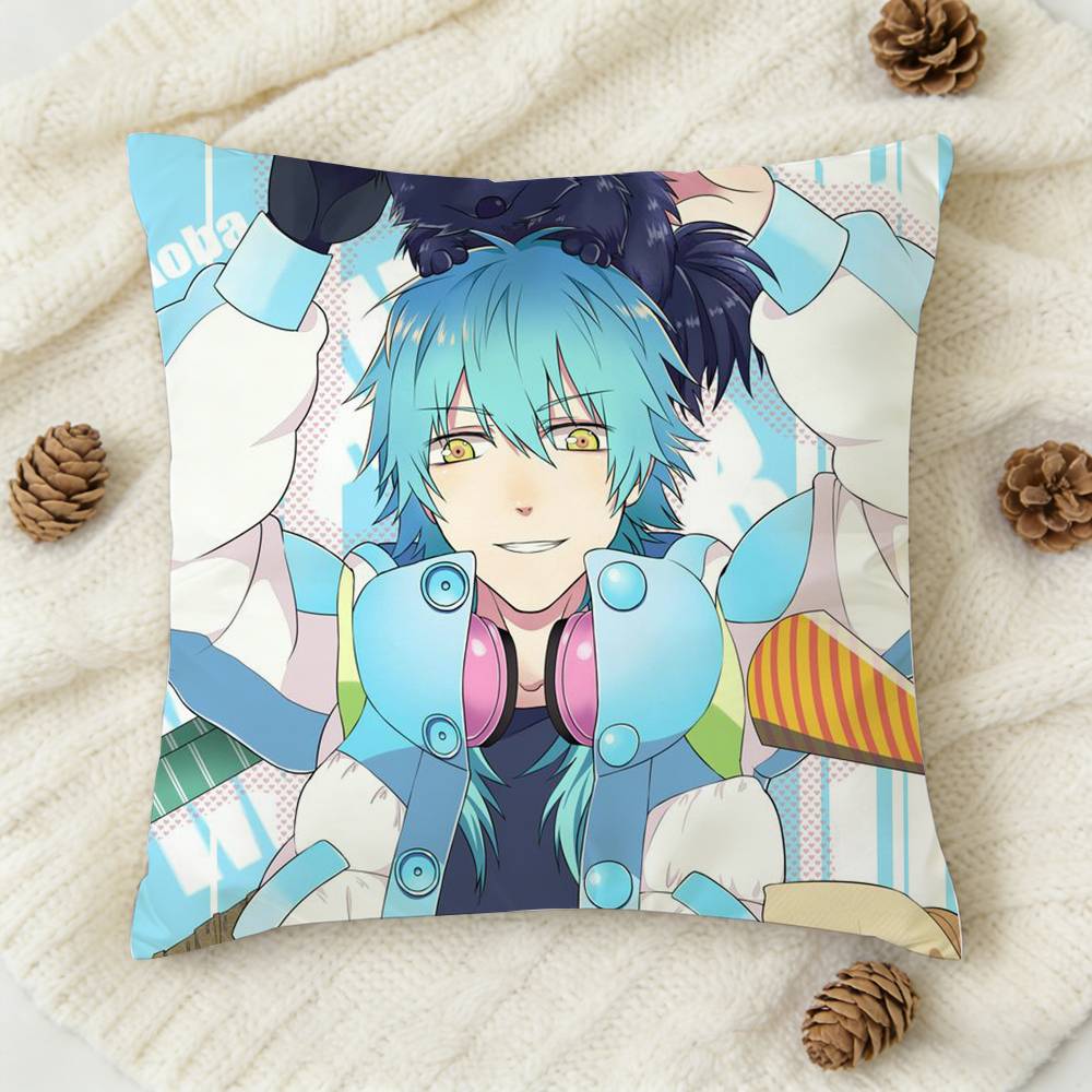 Aoba Seragaki DDRAMAtical Doublesided Printed Square Decorative Cushion Cover for Sofa Living Room Home Decor