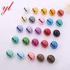 22mm Candy Color Baked Paint Round Pet Collar Bell - Christmas Accessories