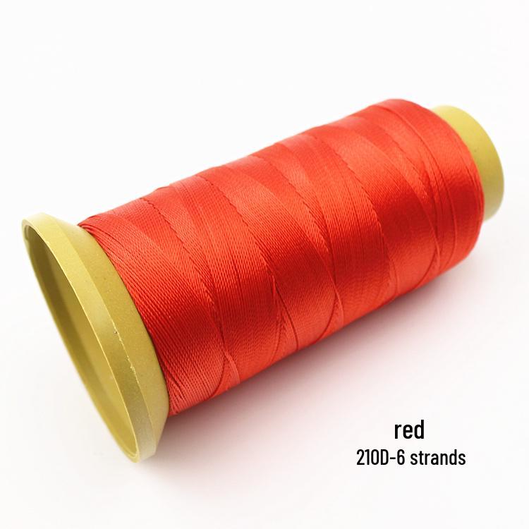 Sewing Thread: Large Spool for Leather, Sofa, or Jeans - High Strength Mercerized Thread