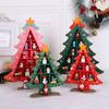 Creative Wooden Christmas Tree Ornament Mini Christmas Trees  Window Shop Mall