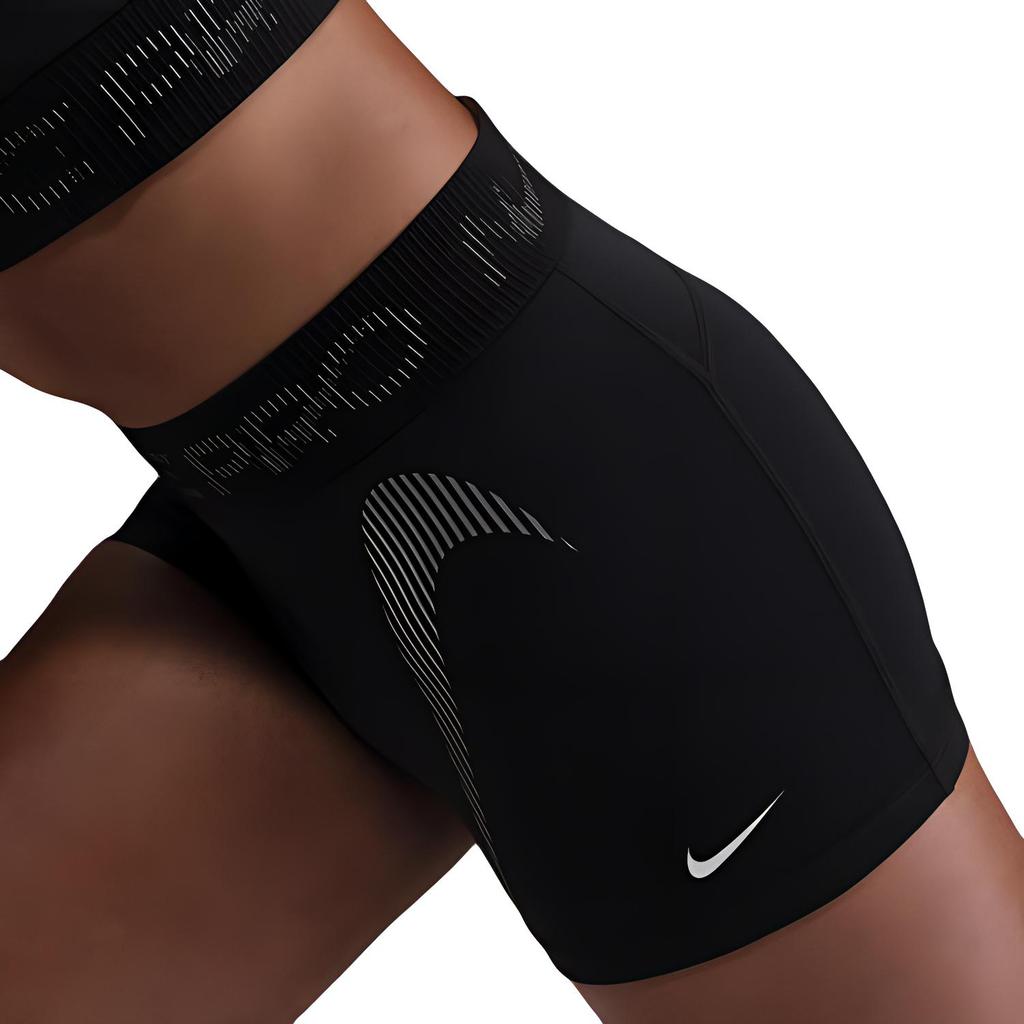 Nike Pro Women's Mid Rise 3' Graphic Biker Shorts HJ1226-010