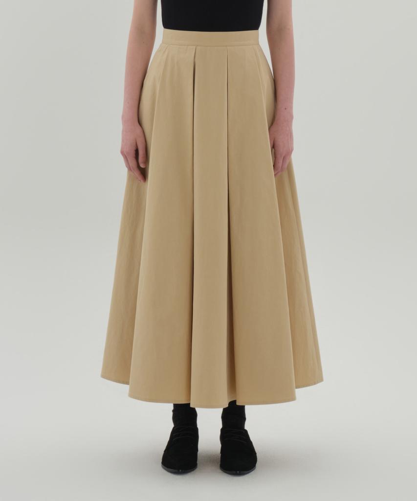 Jun By Jun K Magali Pleated Skirt_Yellow Beige