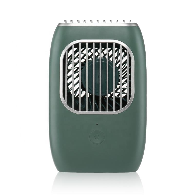 Portable Mini Waist Hanging Neck Fan Bladeless Air Cooler USB Rechargeable Electric Fan usb