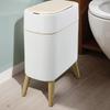 Bedroom Waste Bin 10L with Automatic Lid and Soft Close, Small Trash Can for Bathroom, Office, and Living Room Waste Collection Use