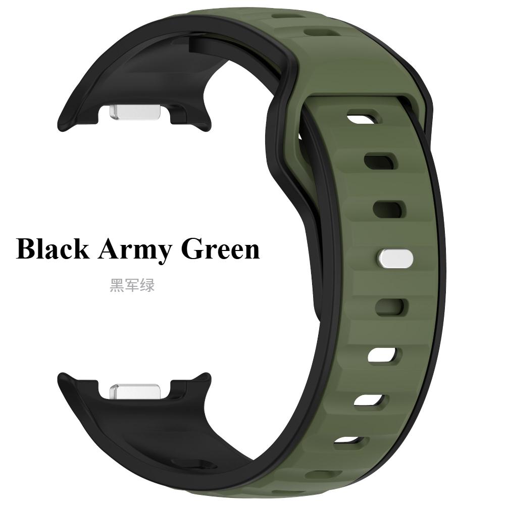 For Samsung Watch 8 Strap Soft Silicone Galaxy Watch 8 Classic Watchband Replacement 46MM 44MM 40MM No Gaps Galaxy Watch8 Correa