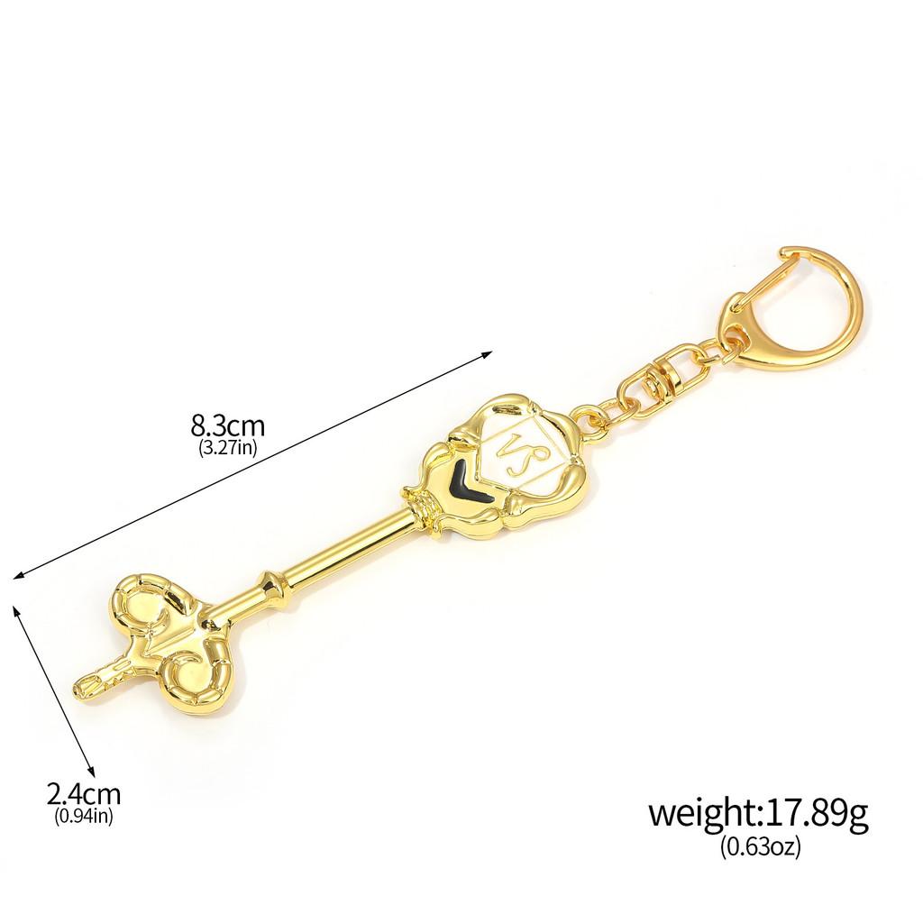 Fairy Tail Zodiac Sign Keychain Zinc Alloy Gift For Anime Fans