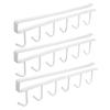 Practical-Shelf Cup Holder Cup Hook, Under Cabinet Storage Rack Space Saving Coffee Cup Holder