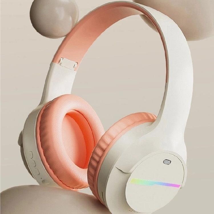 Gaming Headphones With 8H Battery Function Clear Auditory Wireless Foldable Earphones For Office Travel