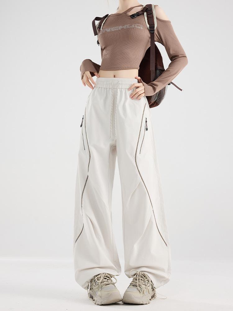 Pantaloni da Lavoro Paracadutista Antivento Impermeabili Unisex - Pantaloni Lunghi da Esterno per Autunno/Inverno