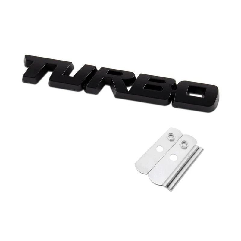 Car Trunk Front Grille Emblem Sticker for Toyota TURBO Levin Rav4 Tundra Land Cruiser Tacoma Prado 4runner Yaris Vios Auris