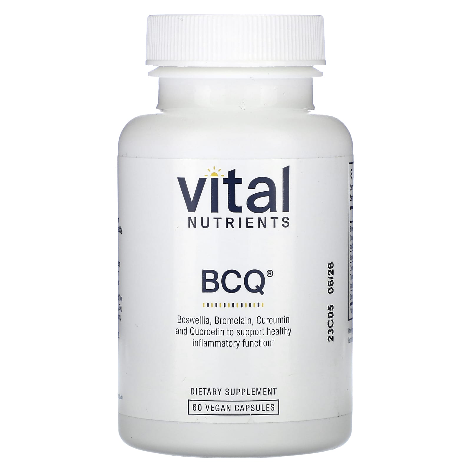 

Bcq, veggie capsules 60 tablets