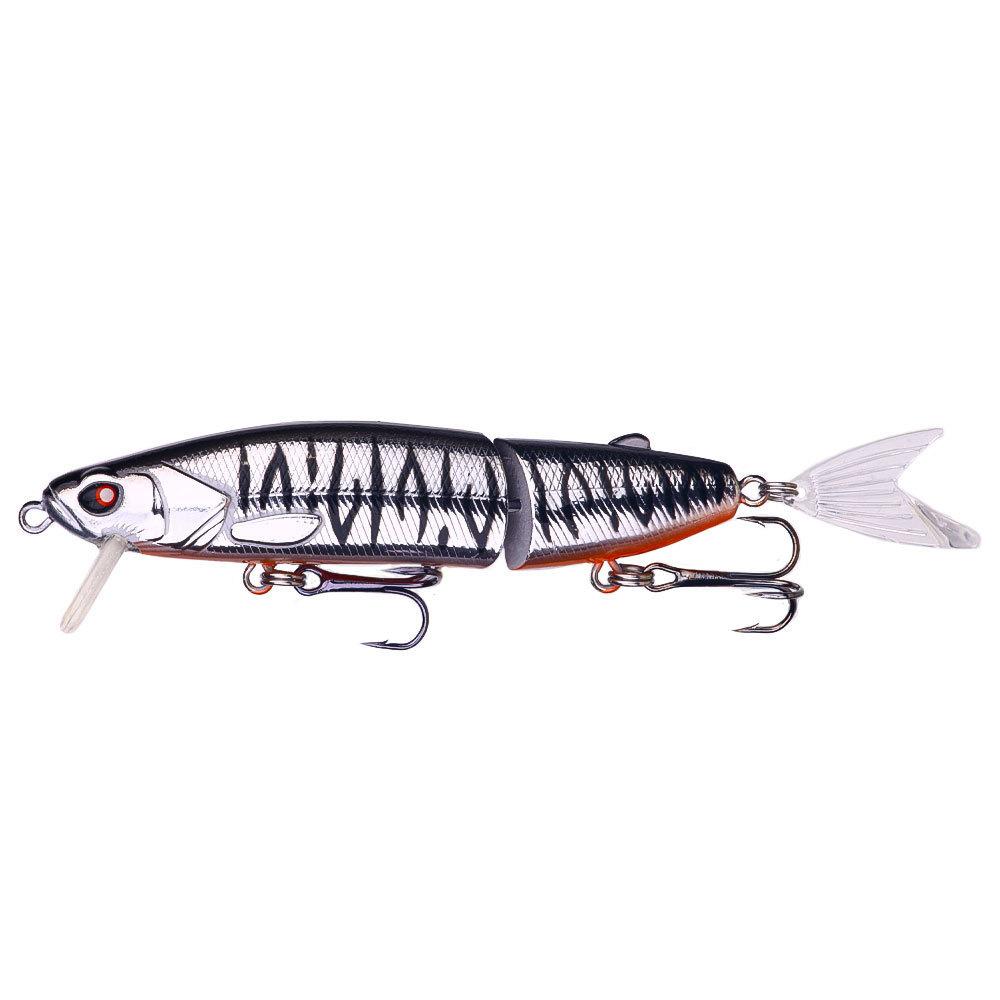 

12CM2Festival15.5GMulti-Section Lure Set High Simulation Bionic Fake Bait Fishing Tackle Box Packaging Bass Special Kill 12CM-15.5G-6