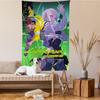 Anime CCyberpunk EEdgerunners Colorful Tapestry Wall Hanging Bohemian Wall Tapestries Mandala Wall Art Decor