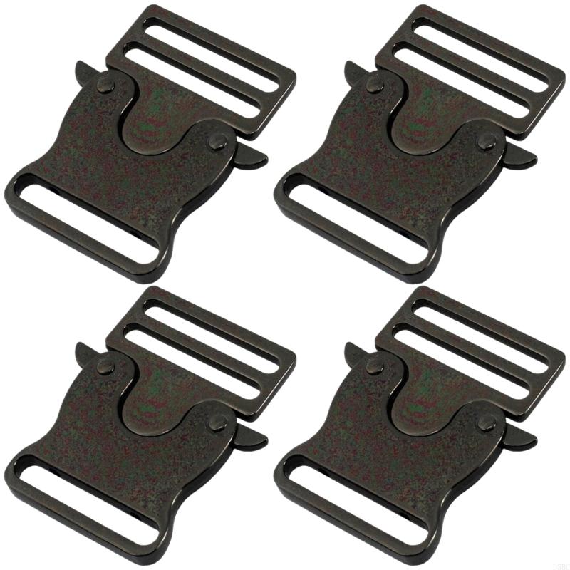 4 Pcs Quick Release Clip Easy to Use Webbing Bag Clip For Backpacks Repair Dog Leashes And Crafting