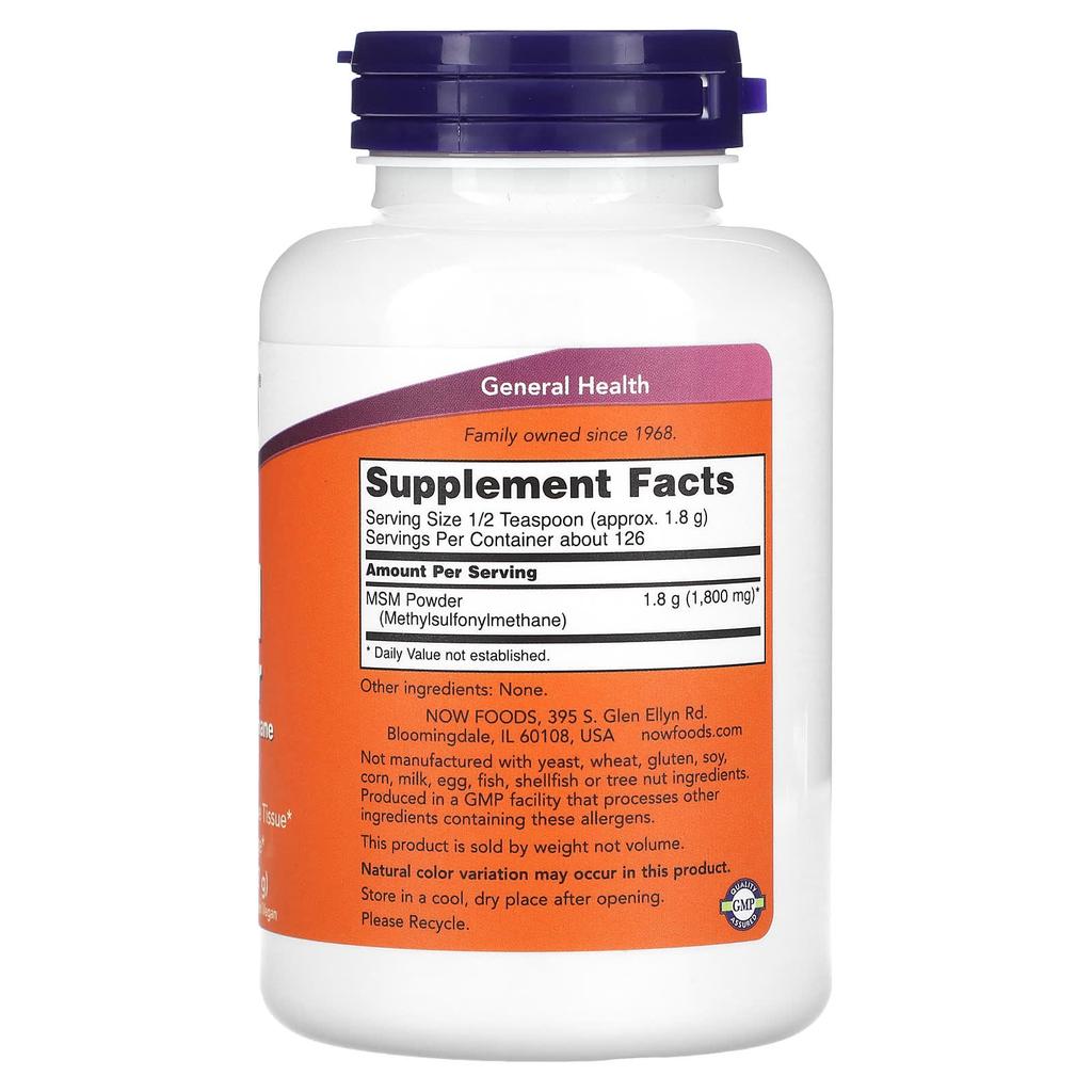 MSM Powder, 227G(8Oz)