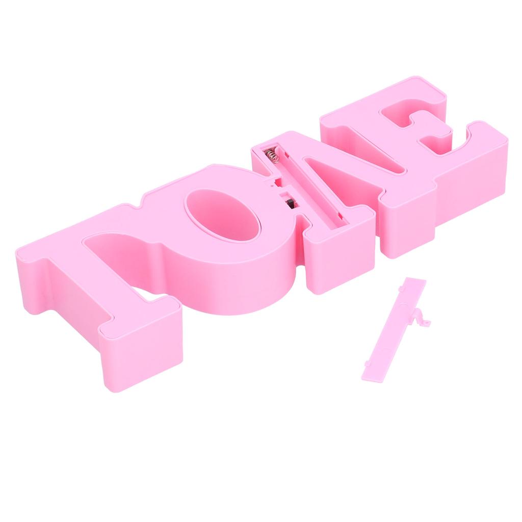 LOVE Lamp 10LED Night Light for Proposal Confession Wedding Anniversary Party Warm White