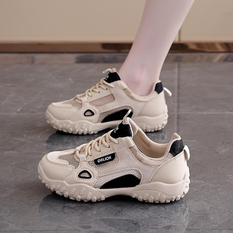 Retro mesh breathable sneakers women's German training shoes 2025 spring and summer new hundreds of casual dad shoes student running shoes