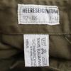 Österreichische Armee 90er Militär Cargohose Khaki Knopfleiste Übergröße Herren Gebraucht