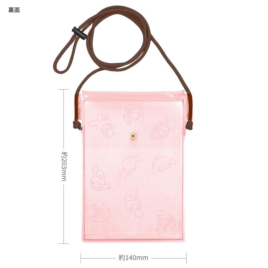 Gourmandise Sanrio Characters IIIIpocket Clear Smartphone Pouch My Melody SANG-530MM