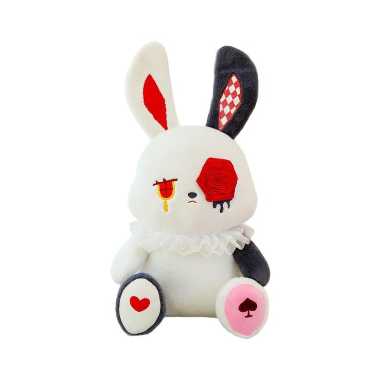 Rabbit Sad Rose Plush Toy Doll Home Decoration Sofa Ornament Girl Holiday Gift