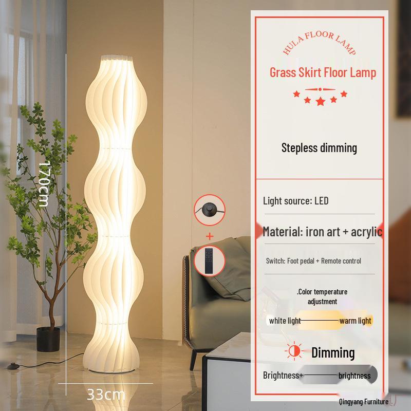 Artistic Skirt Floor Lamp for Living Room Décor