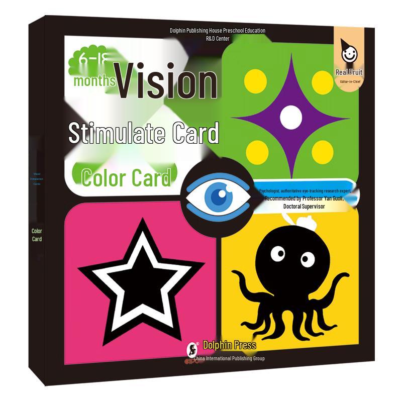 Early Education Visual Stimulation Color Cards