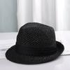 British Retro Straw Hat Men and Women Summer Beach Hats UV Protection Fisherman Hat