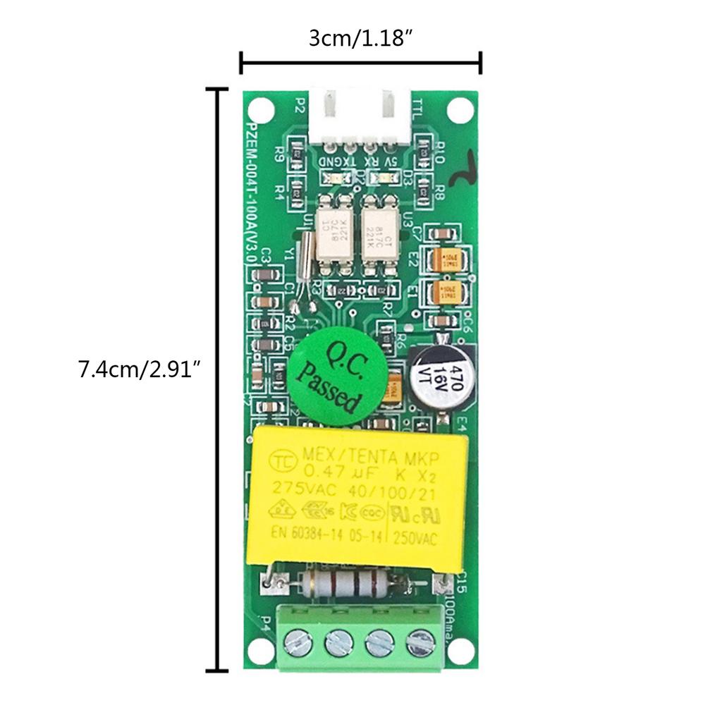 Professional Communication Voltage & Current Meter Box- Power & Energy Communication Module Quick Fixing Lightweight