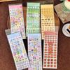 Korean Style 3D Foam Stickers Lucky Element Star Bubble Stickers Retro Journal Decorative Stickers