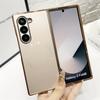 Luxury Plating Matte for Magsafe Magnetic Wireless Charging Phone Case for Samsung Galaxy Z Fold 7 6 5 4 3 Shockproof Back Protect Cover