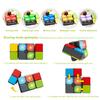 Fidget Toy with Light Music Cube Toy Smooth Edge Burr-Free Lightweight Portable Educational Puzzle Toy Parent-child Interactive Game