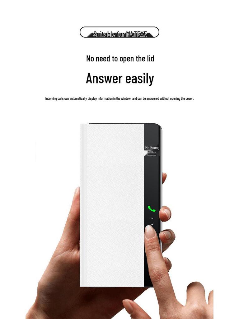 Huawei Mate X5 Faltbare Magnetische Smart Window Schutzhülle