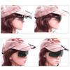 Clip On Sunglasses Vision Polarized Clips Hat On Adjustable Sunglasses Men's Sunglasses for Fishing Biking