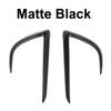 Front Fog Lamp Eyebrow Wind Knife For Tesla Model Y 2024 Styling Sticker Spoiler Blade Trim Carbon Trim Bodykits Tuning Bumper