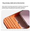MetaKey All-in-one with Night light Mobile Keyboard Phone Case For IPhone 17 Pro Max For Magsafe Magnetic Charge Protector Cover