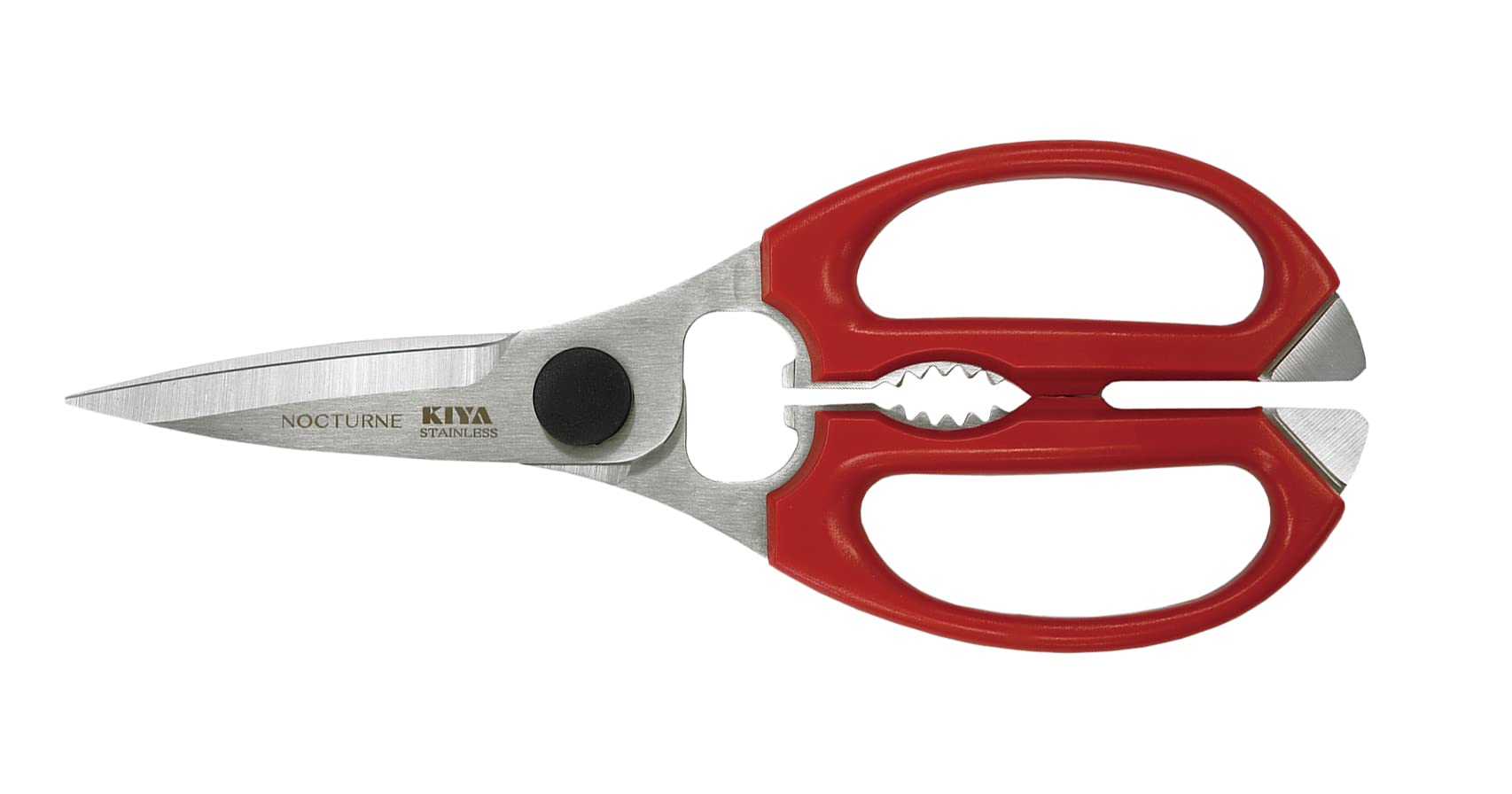 

Kiya Kitchen Nocturne Kitchen Made in Japan Scissors, Scissors, (Red) красный