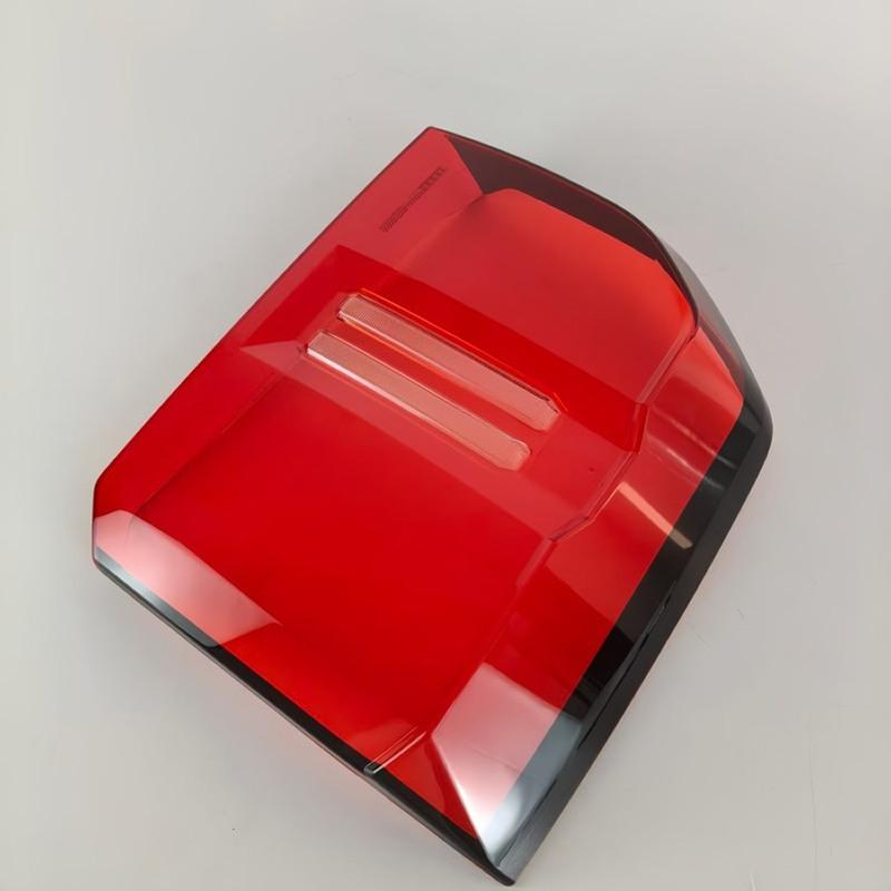 For Toyota Prado 2024 2025 Car Accessories Tail Lamp Cover Taillight Shell Rear Brake Lights Mask Plexiglass