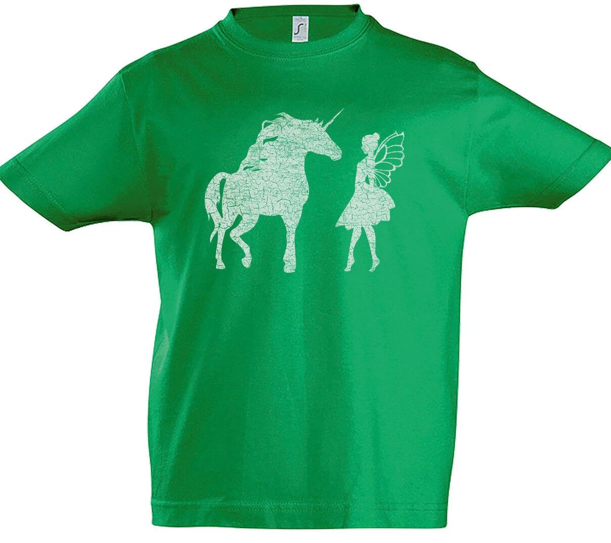 Unicorn Meets Fairy Kids Boys kids boys T-Shirt Unicorn Fairy Fairies Unicorns Rainbow 100