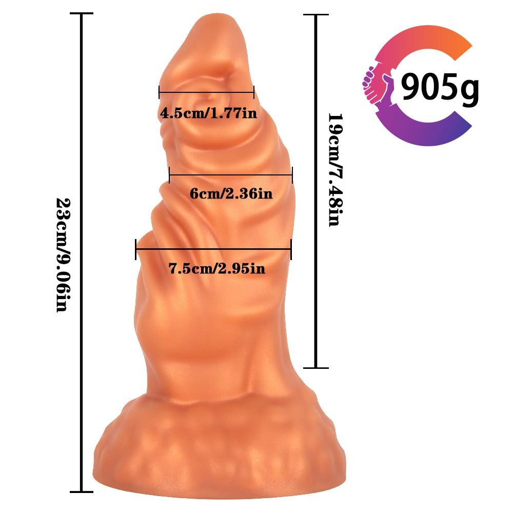 Women's Bedroom Commonly Used Dildo Liquid Silicone Anal Plug Penis SM Erotic Sex Products