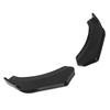 2Pcs Front Bumper Lip Angle 56cm Left And Right Bumper Protector Glossy Black Lip Splitter for Vehicle