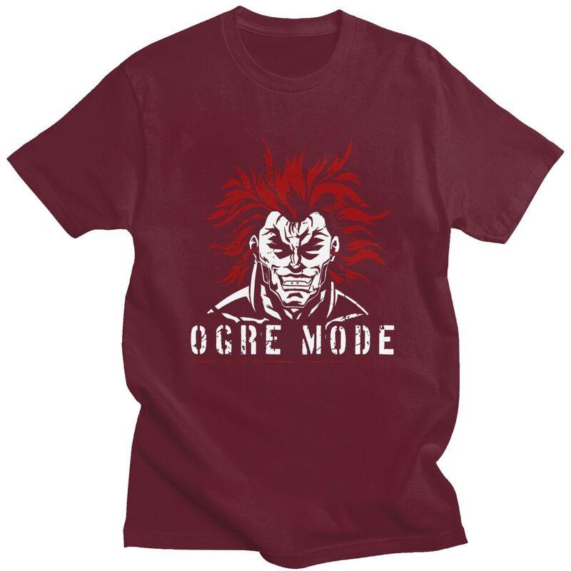 Custom Classic Ogre Mode Grappler Fighting T Shirt Men ShortSleeve Kamogawa Boxing Gym Tshirts Casual Tee 100 Cotton Tshirts