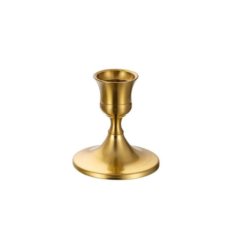 

Vintage Elegant Metal Tabletop Candle Holders For Wedding Anniversary Home And El Church Candlestick Decoration 1pc
