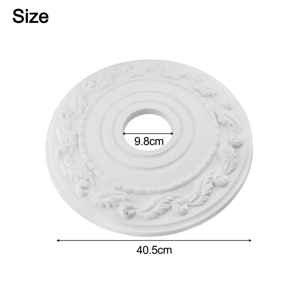 16 Inch Modern Ceiling Medallion for Easy Installation and Attractive Decor