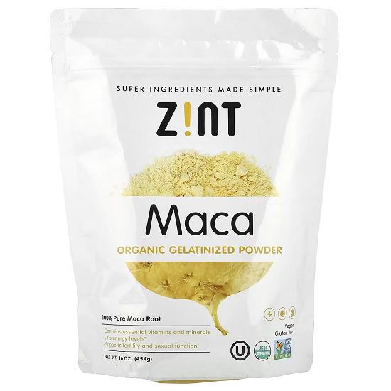 Organic Gelatinized Maca Powder, 16 Oz (454 G)