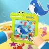 Slide Puzzle Interactive Interesting Fine Workmanship Creative Multifunctional Thinking Logic Training ABS Digital Sliding Puzzle Cartoon Educational
