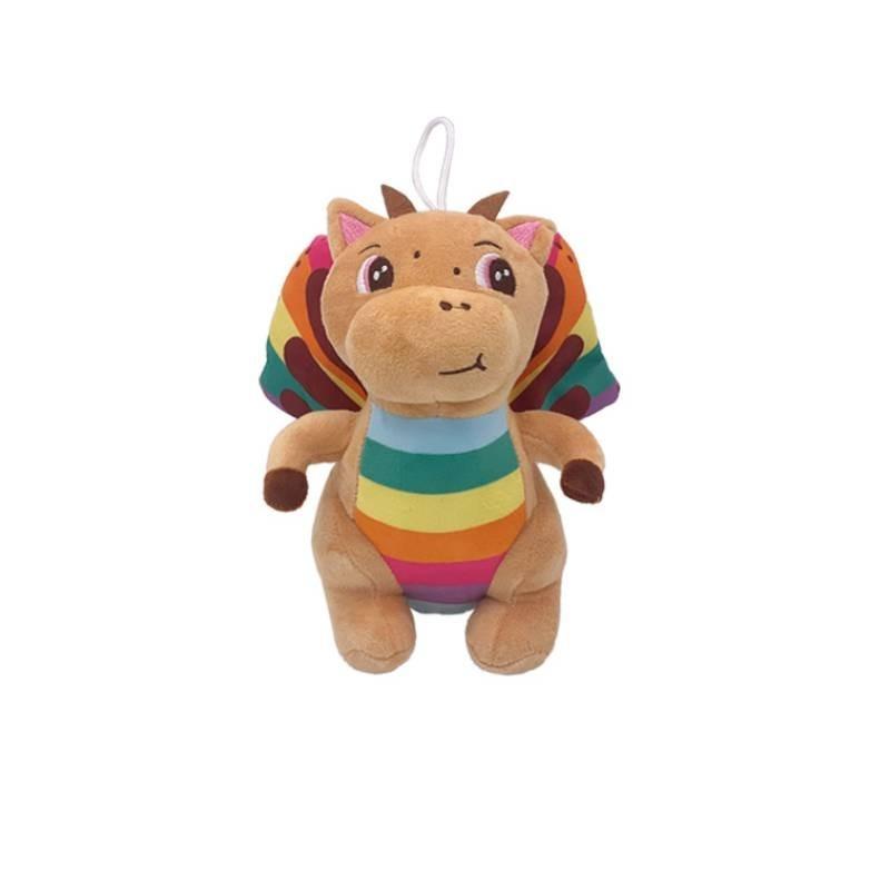 Moriah Elizabeth Deep Dinosaur Plush Toy Puppet Children's Gift Customized Short Plush Animal Filled Pp Cotton