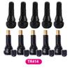 10/5pcs Car Motorcycle Scooter Tubeless Tire Valve Stem Straight TR412 TR413 TR414 Valve Copper for ATV Trikes Truck