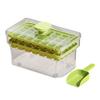 Easy Release Press Type Ice Cube Mould 48 Grids for Freezer Household Ice Storage Box with Lid and Bin Scoop Kitchen Accessories