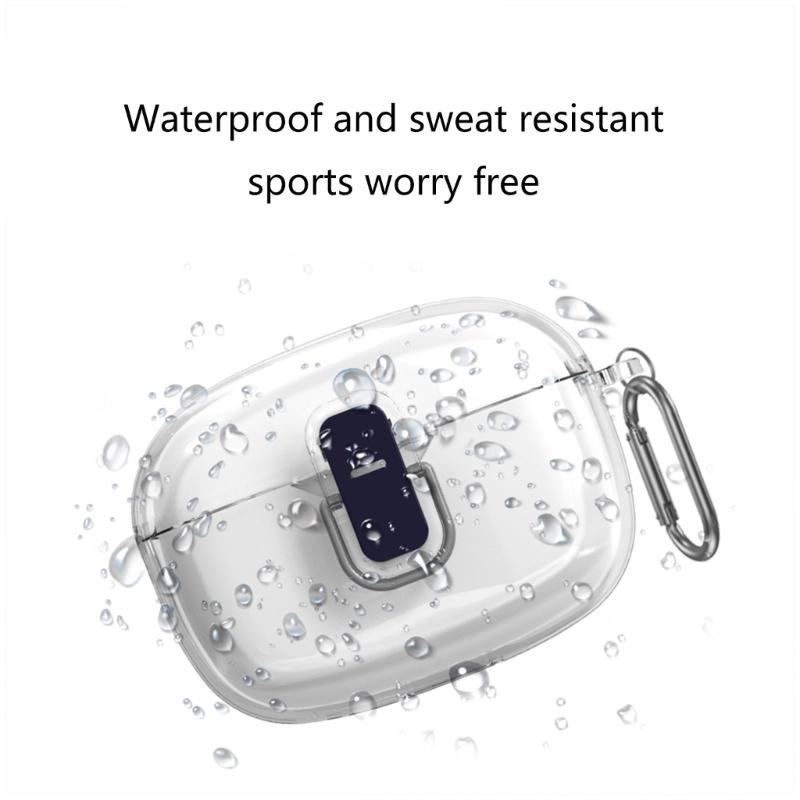 Secure Storage Case Convenient Carrying Cover TPU Protective Case with Hook Scratch Resistant for Vibe Beam/200TWS