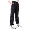 Asics Solid Color Outdoor Casual Elastic Cuffed Straight Loose Warm Knitted Sports Pants Women Bottoms Black 2032D048-001